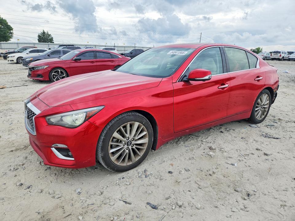 54841566 :رقم المزاد ، JN1EV7BP2MM702963 vin ، 2021 Infiniti Q50 مزاد بيع