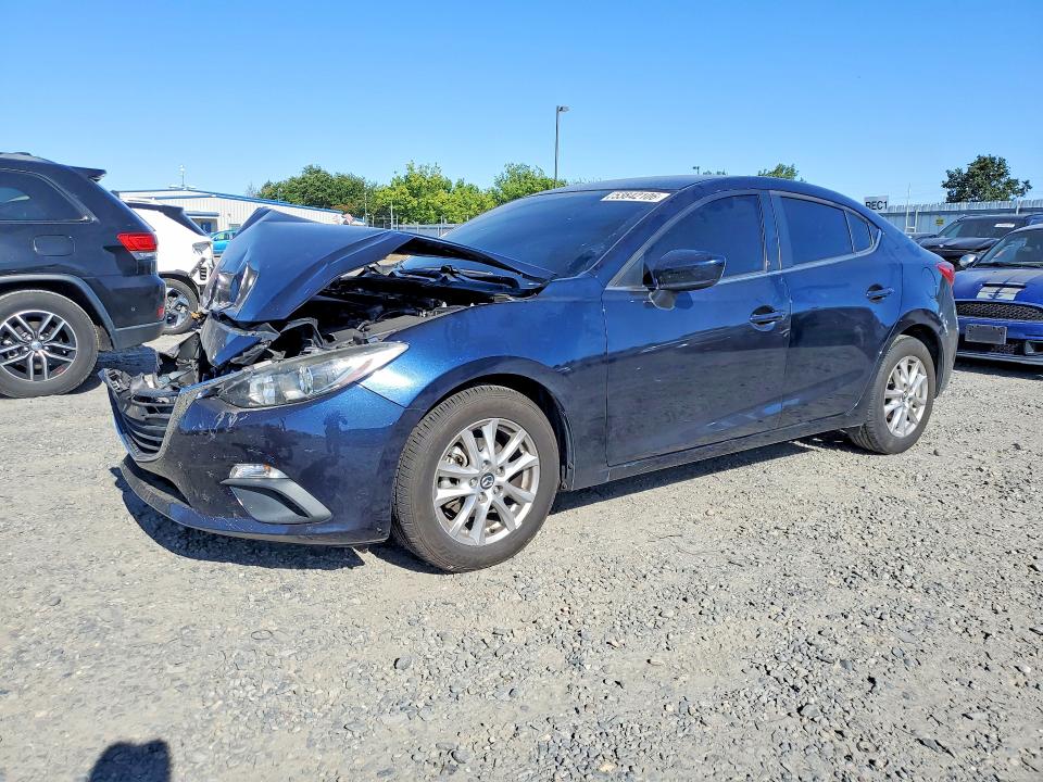 53842106 :رقم المزاد ، JM1BM1U71G1310592 vin ، 2016 Mazda 3 مزاد بيع