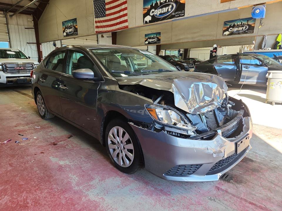 55283746 :رقم المزاد ، 3N1AB7AP5HL718583 vin ، 2017 Nissan Sentra مزاد بيع