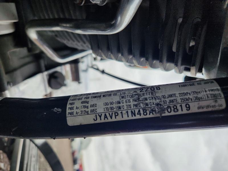 Продажа на аукционе авто 2008 Yamaha Xvs1100, vin: JYAVP11N48A020819, номер лота: 51668806