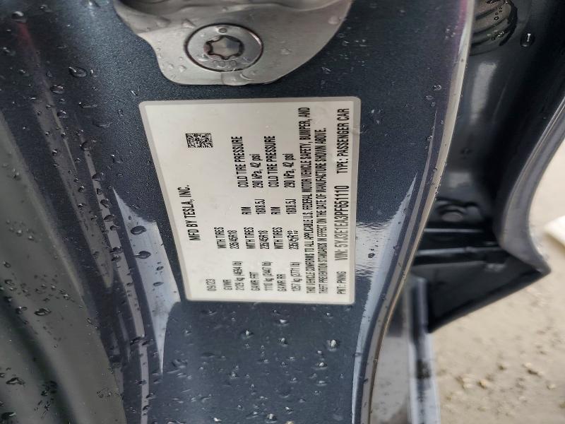 2023 Tesla Model 3 მანქანა იყიდება აუქციონზე, vin: 5YJ3E1EA3PF651110, აუქციონის ნომერი: 54114186