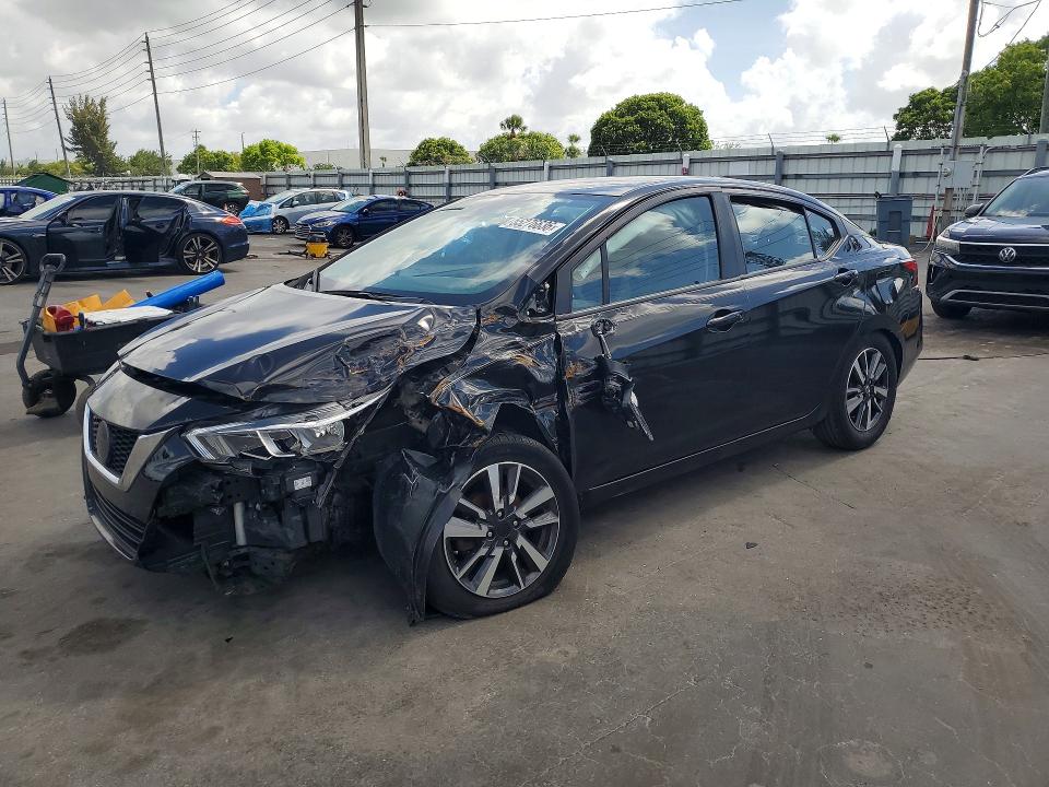 55276636 :رقم المزاد ، 3N1CN8EV6ML815316 vin ، 2021 Nissan Versa مزاد بيع