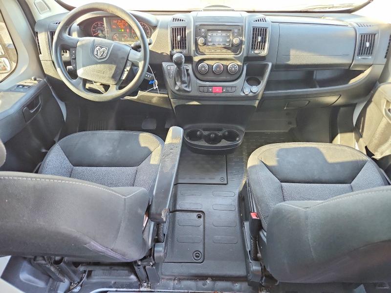 53208266 :رقم المزاد ، 3C6TRVBG9KE533217 vin ، 2019 Ram Promaster 1500 مزاد بيع