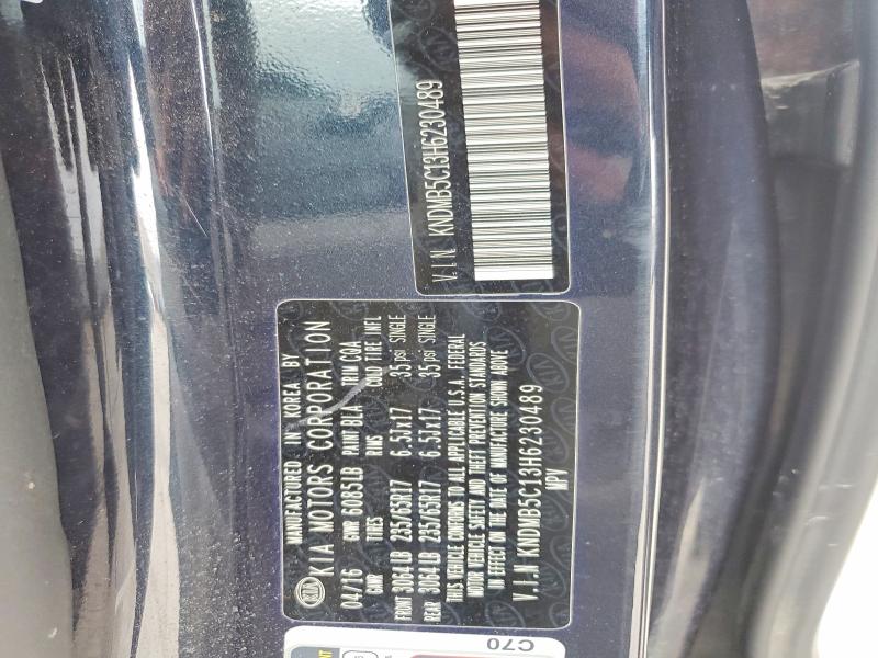 Продаж на аукціоні авто 2017 Kia Sedona, vin: KNDMB5C13H6230489, номер лоту: 52101026
