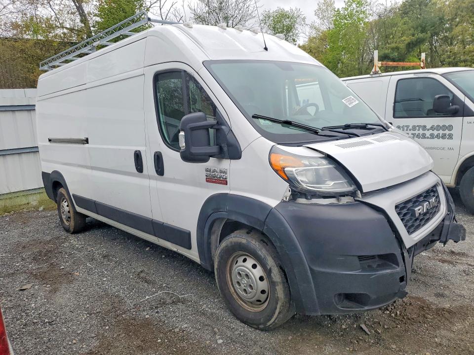 2019 Ram Promaster 2500 მანქანა იყიდება აუქციონზე, vin: 3C6TRVDG2KE531161, აუქციონის ნომერი: 53509196