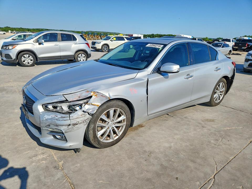 Продаж на аукціоні авто 2015 Infiniti Q50, vin: JN1BV7AP2FM338342, номер лоту: 53560316