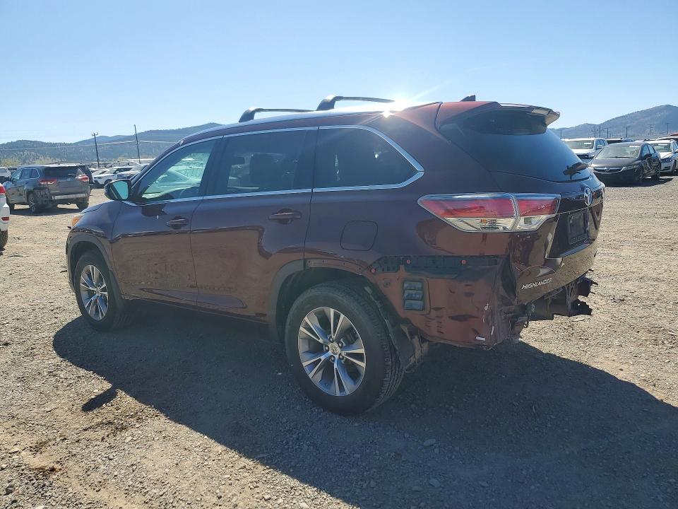 Aukcja sprzedaży 2015 Toyota Highlander, vin: 5TDJKRFH6FS182583, numer aukcji: 52257016