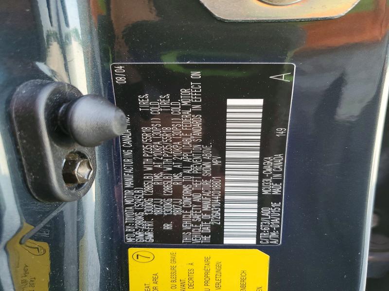 Aukcja sprzedaży 2004 Lexus Rx, vin: 2T2GA31U44C018801, numer aukcji: 54150536