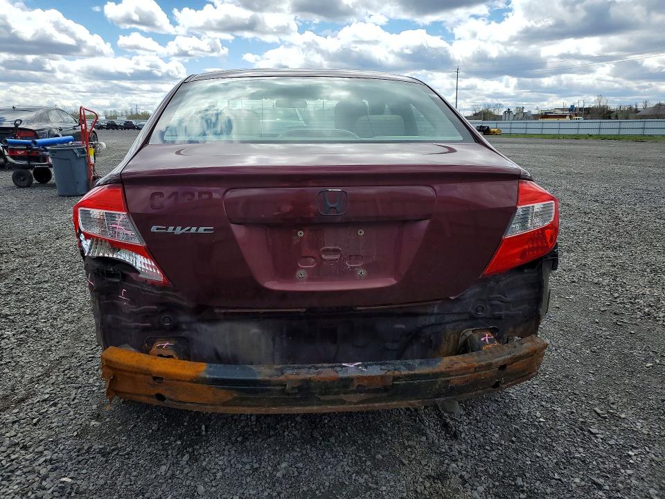 Продажа на аукционе авто 2012 Honda Civic Lx 4dr, vin: 2HGFB2F40CH018784, номер лота: 52132646