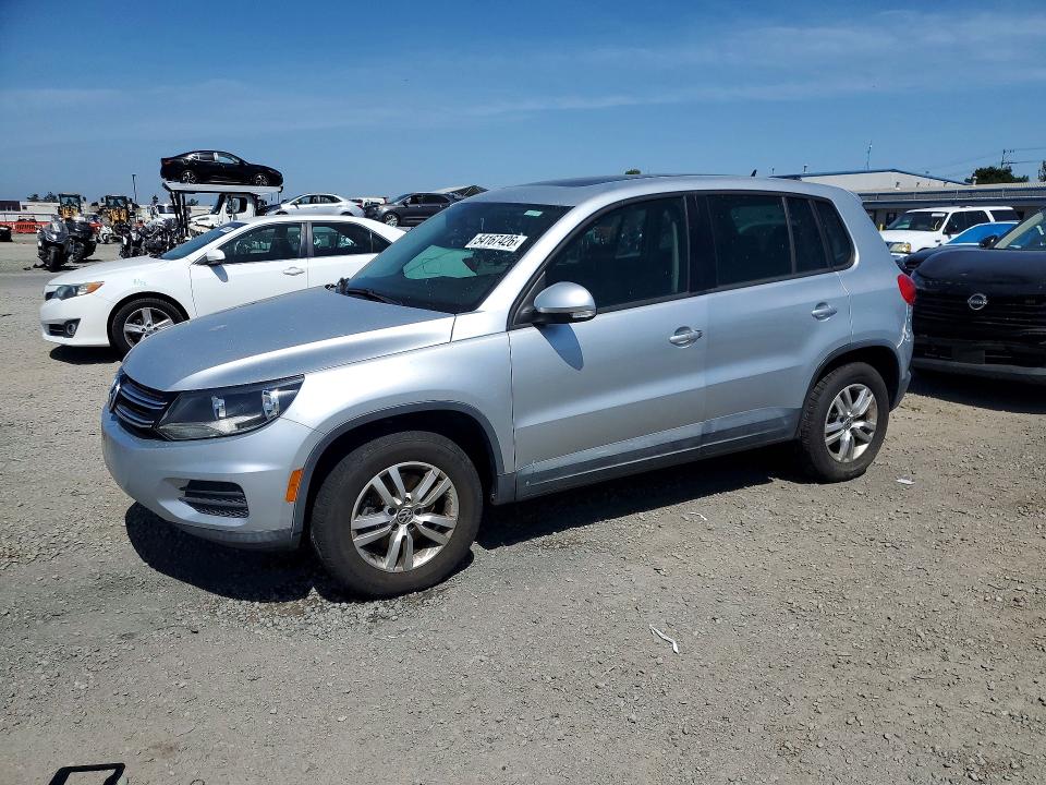 2012 Volkswagen Tiguan მანქანა იყიდება აუქციონზე, vin: WVGAV7AX4CW581803, აუქციონის ნომერი: 54167426