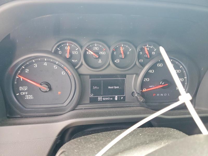 2022 Chevrolet Silverado მანქანა იყიდება აუქციონზე, vin: 1GCUDAED5NZ591033, აუქციონის ნომერი: 53322356