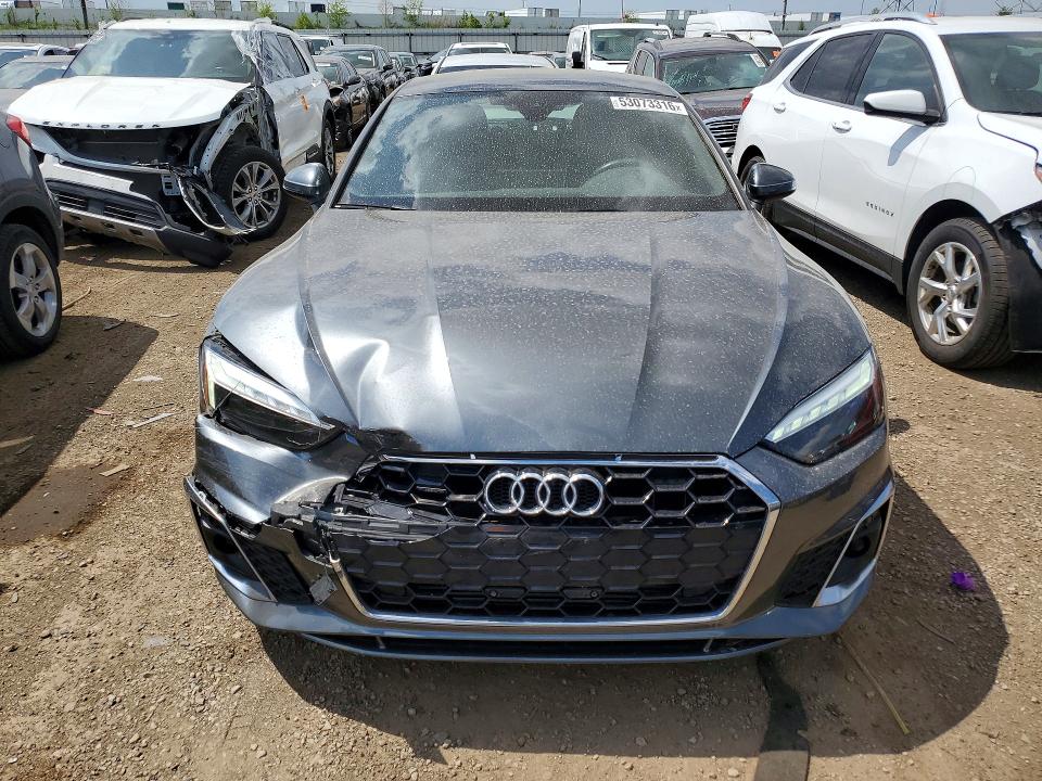 2023 Audi A5 მანქანა იყიდება აუქციონზე, vin: WAUDACF56PA010777, აუქციონის ნომერი: 53073316