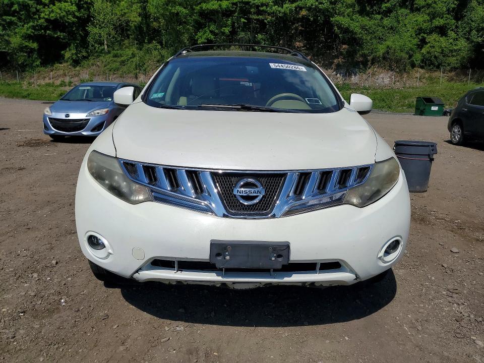 2010 Nissan Murano მანქანა იყიდება აუქციონზე, vin: JN8AZ1MW3AW122031, აუქციონის ნომერი: 54450286
