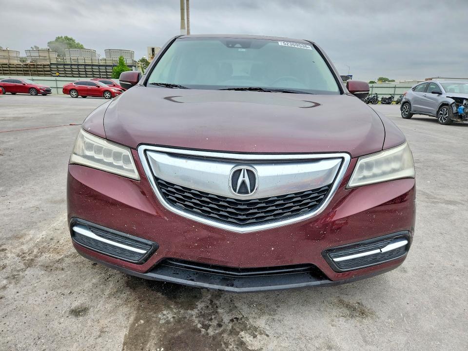 Auction sale of the 2016 Acura Mdx, vin: 5FRYD3H69GB009324, lot number: 52369536