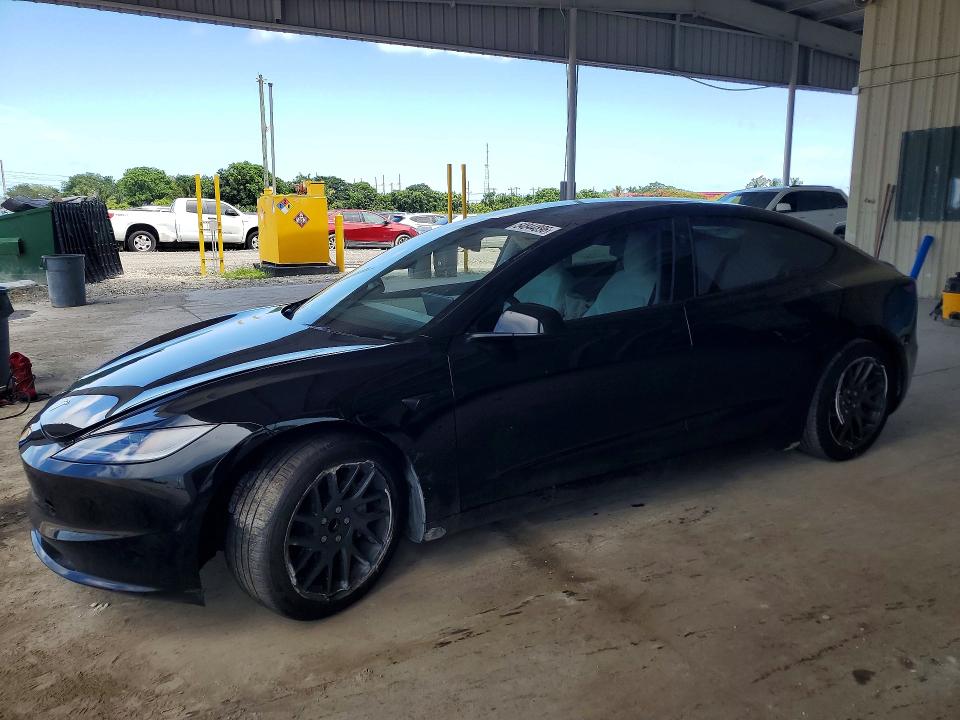 2025 Tesla Model 3 მანქანა იყიდება აუქციონზე, vin: 5YJ3E1EA7SF011491, აუქციონის ნომერი: 54844896