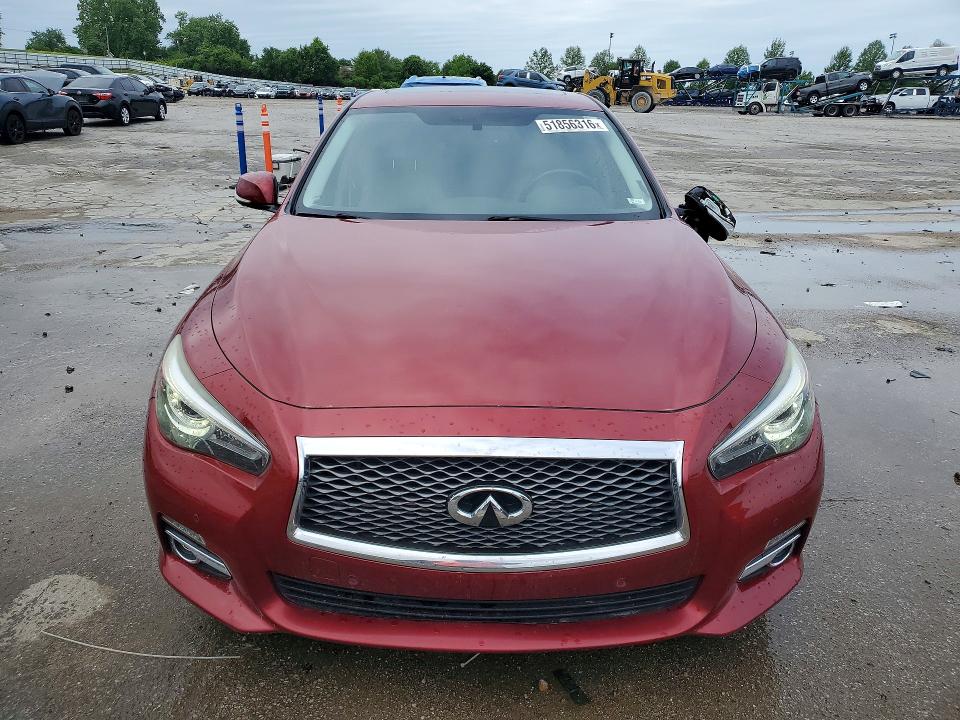 51856316 :رقم المزاد ، JN1BV7APXFM341831 vin ، 2015 Infiniti Q50 مزاد بيع