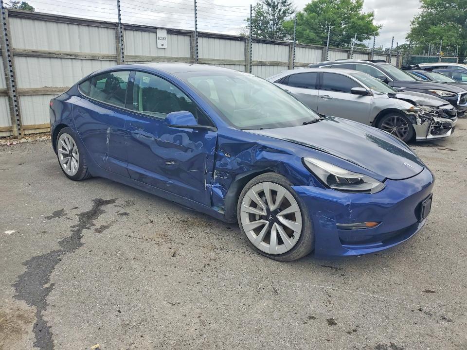 Продажа на аукционе авто 2022 Tesla Model 3, vin: 5YJ3E1EA5NF189632, номер лота: 54869456