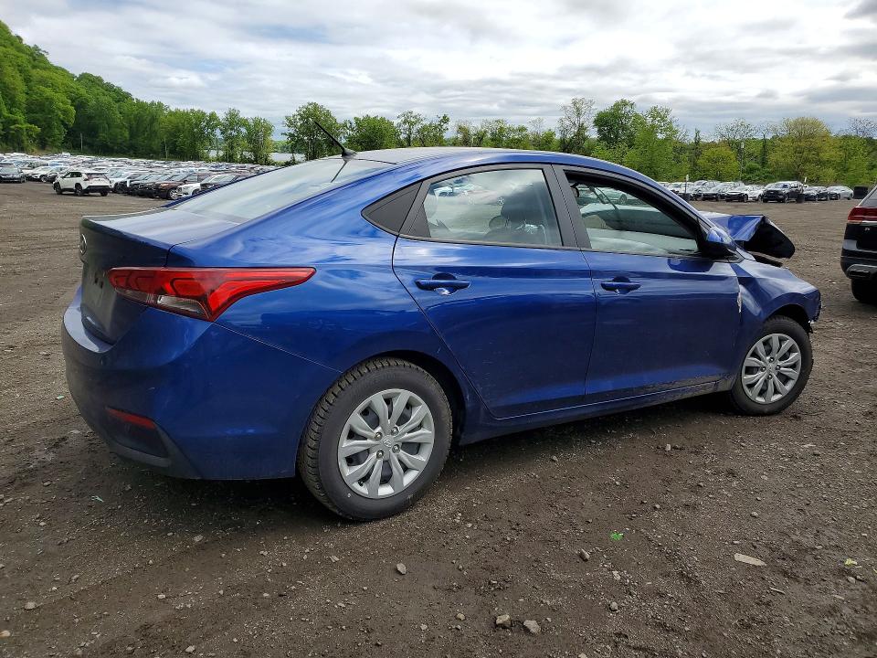 2019 Hyundai Accent მანქანა იყიდება აუქციონზე, vin: 3KPC24A33KE052403, აუქციონის ნომერი: 53394246