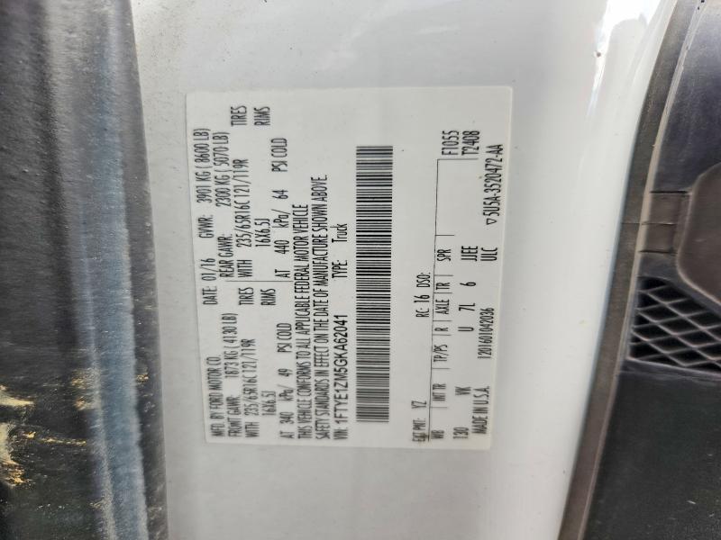 Продаж на аукціоні авто 2016 Ford Transit, vin: 1FTYE1ZM5GKA62041, номер лоту: 52955366