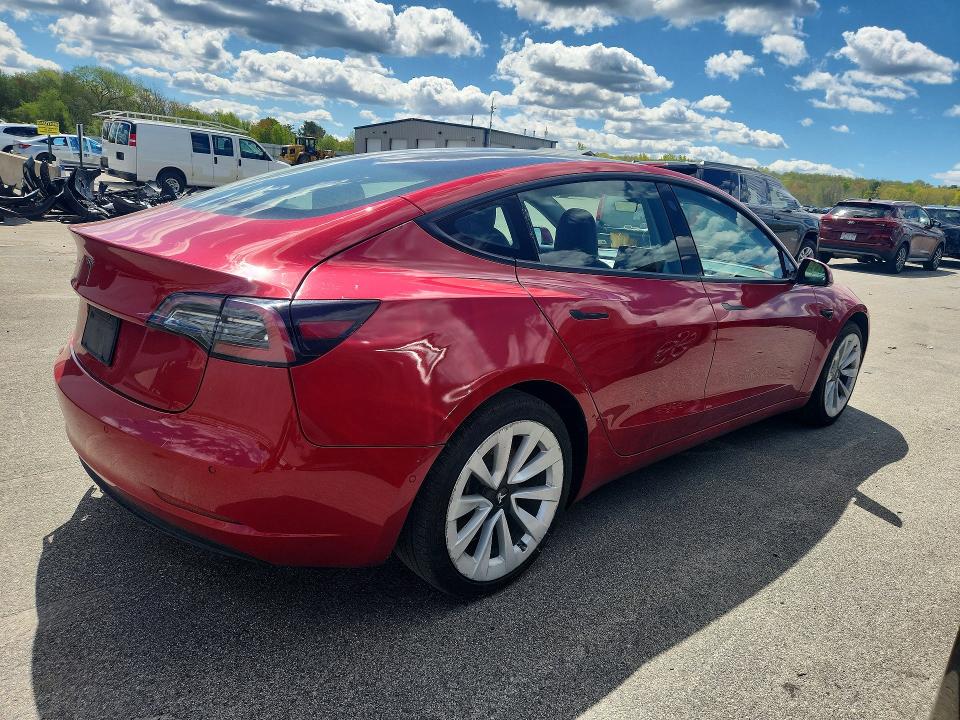 Aukcja sprzedaży 2022 Tesla Model 3, vin: 5YJ3E1EA9NF289149, numer aukcji: 53107756