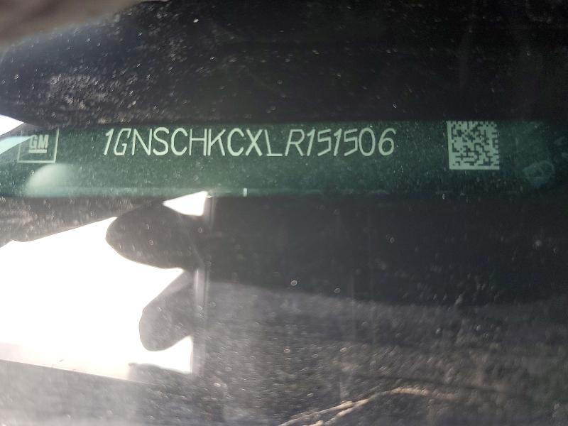 Aukcja sprzedaży 2020 Chevrolet Suburban, vin: 1GNSCHKCXLR151506, numer aukcji: 52014436