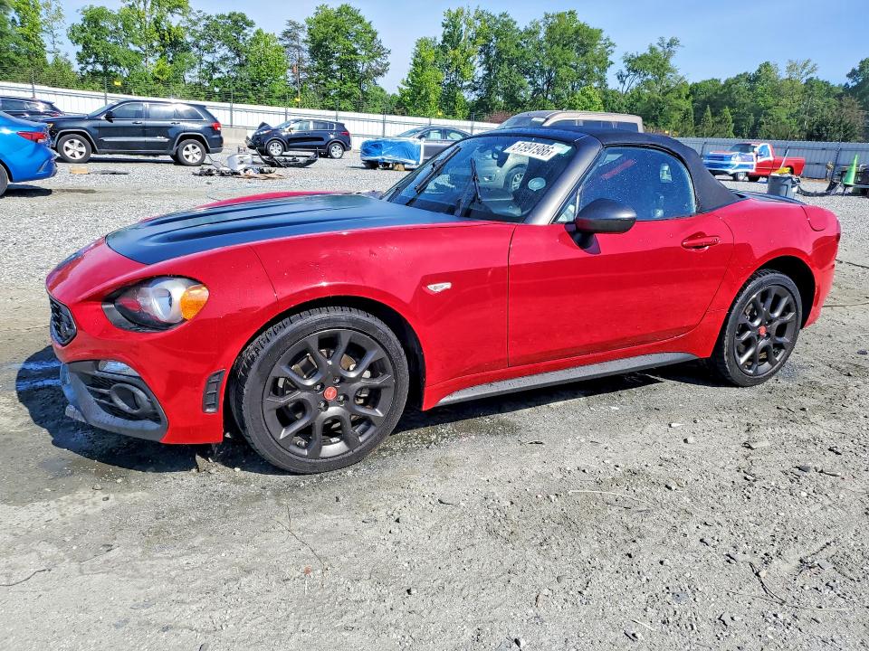 2018 Fiat 124 Spider მანქანა იყიდება აუქციონზე, vin: JC1NFAEK1J0139895, აუქციონის ნომერი: 51991986
