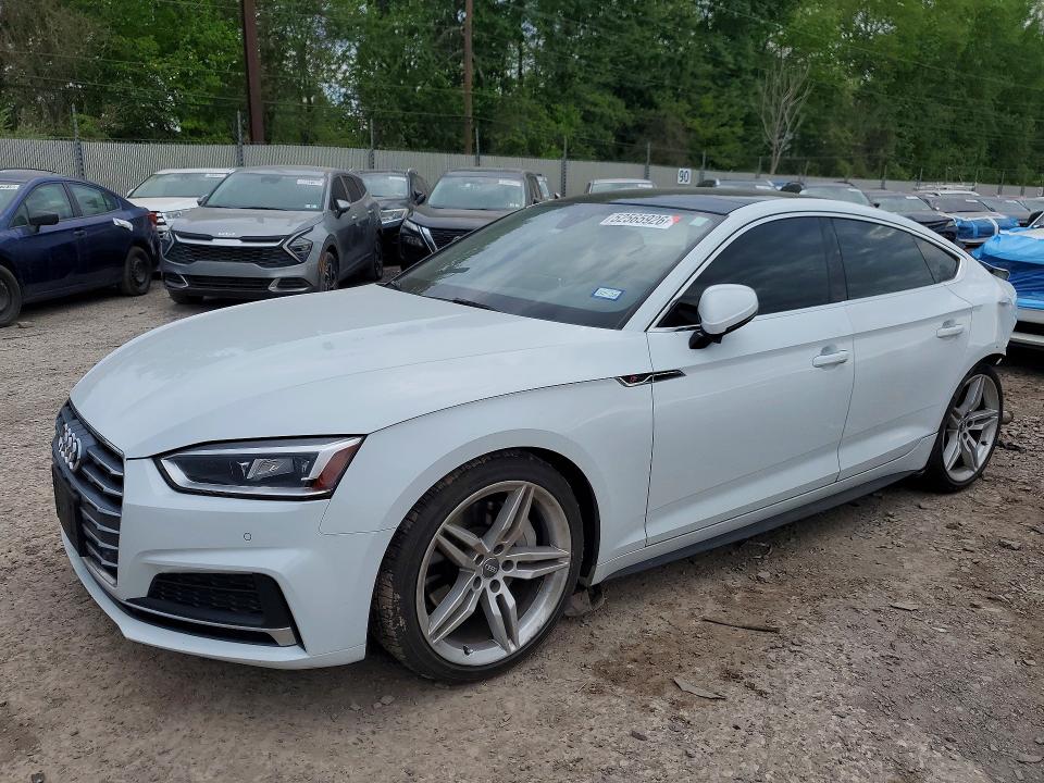 2019 Audi A5 მანქანა იყიდება აუქციონზე, vin: WAUENCF50KA018567, აუქციონის ნომერი: 52565926