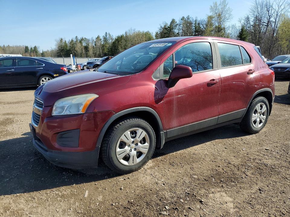 Auction sale of the 2014 Chevrolet Trax, vin: 3GNCJKEB6EL196852, lot number: 51976186