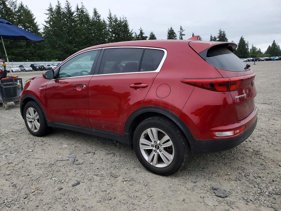 55345586 :رقم المزاد ، KNDPMCACXH7273740 vin ، 2017 Kia Sportage مزاد بيع