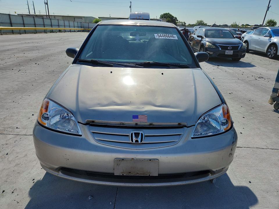 Auction sale of the 2001 Honda Civic, vin: 1HGES16521L003508, lot number: 54486646