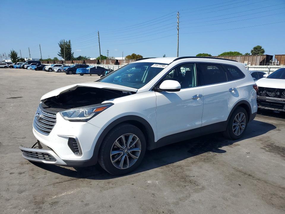 51677296 :رقم المزاد ، KM8SM4HF1JU293670 vin ، 2018 Hyundai Santa Fe مزاد بيع