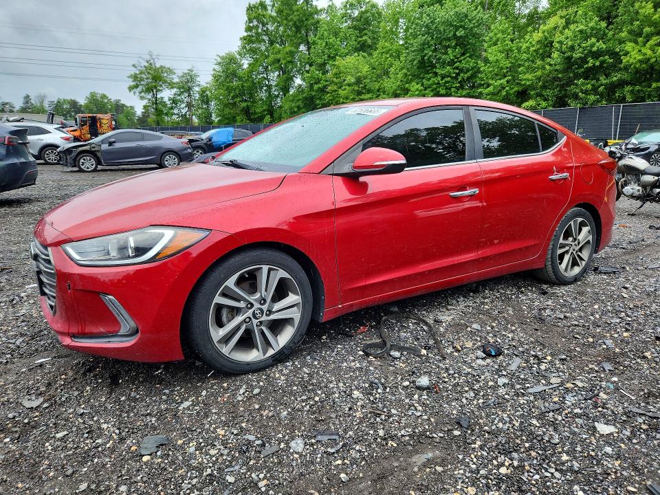 Auction sale of the 2017 Hyundai Elantra, vin: 5NPD84LF4HH006528, lot number: 52506666