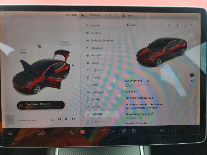 Aukcja sprzedaży 2018 Tesla Model 3, vin: 5YJ3E1EB3JF087958, numer aukcji: 54095686