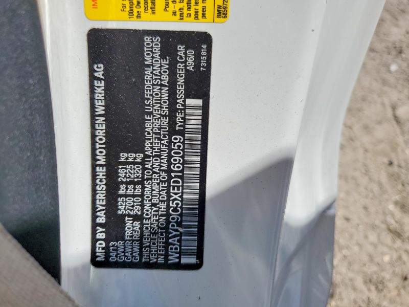 Продажа на аукционе авто 2014 Bmw 650, vin: WBAYP9C5XED169059, номер лота: 52452516