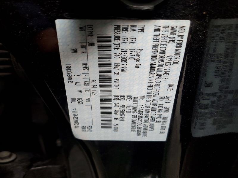 Aukcja sprzedaży 2013 Ford Focus, vin: 1FADP3N23DL382849, numer aukcji: 53657246