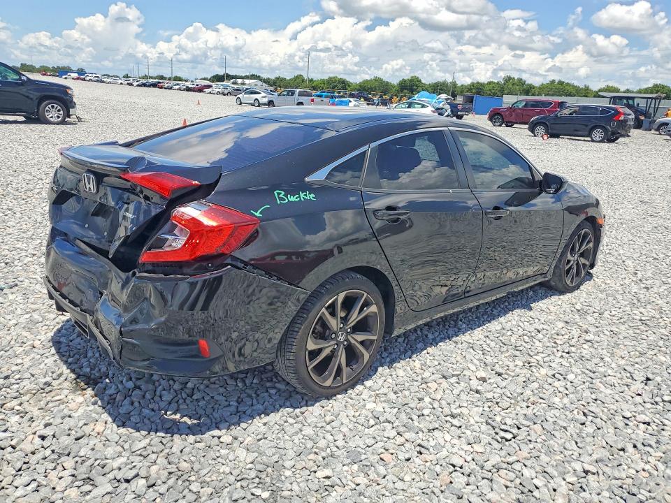 Aukcja sprzedaży 2020 Honda Civic, vin: 2HGFC2F84LH592191, numer aukcji: 54097726