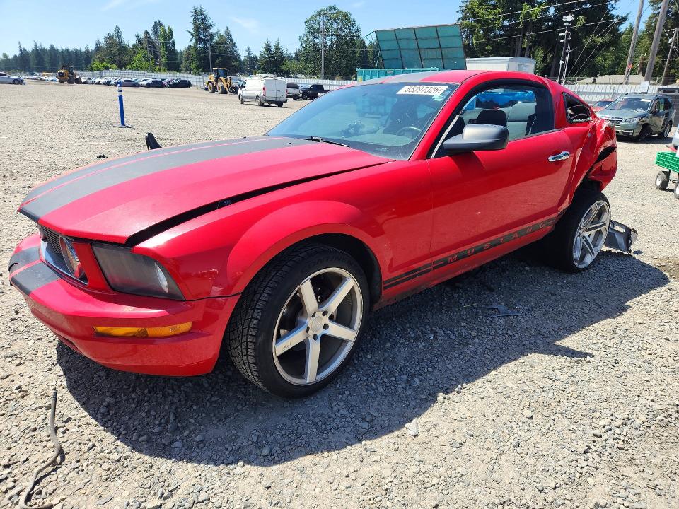 Продаж на аукціоні авто 2007 Ford Mustang, vin: 1ZVFT80N675272803, номер лоту: 55397326