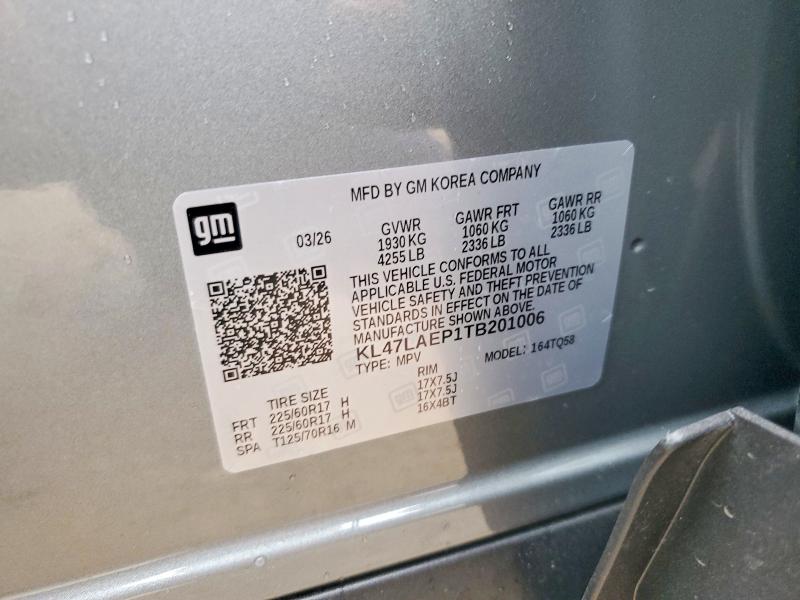 Продажа на аукционе авто 2026 Buick Envista, vin: KL47LAEP1TB201006, номер лота: 54247696