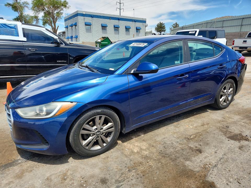 2017 Hyundai Elantra მანქანა იყიდება აუქციონზე, vin: 5NPD84LF5HH081951, აუქციონის ნომერი: 52188976