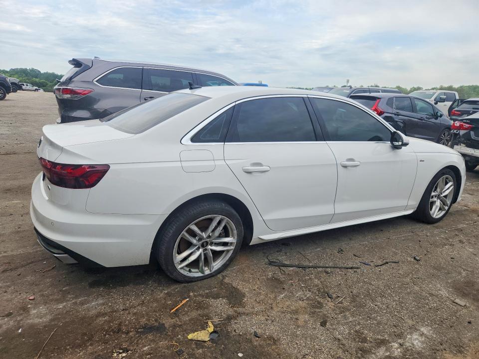 Продаж на аукціоні авто 2022 Audi A4, vin: WAUEAAF40NN011798, номер лоту: 53725236