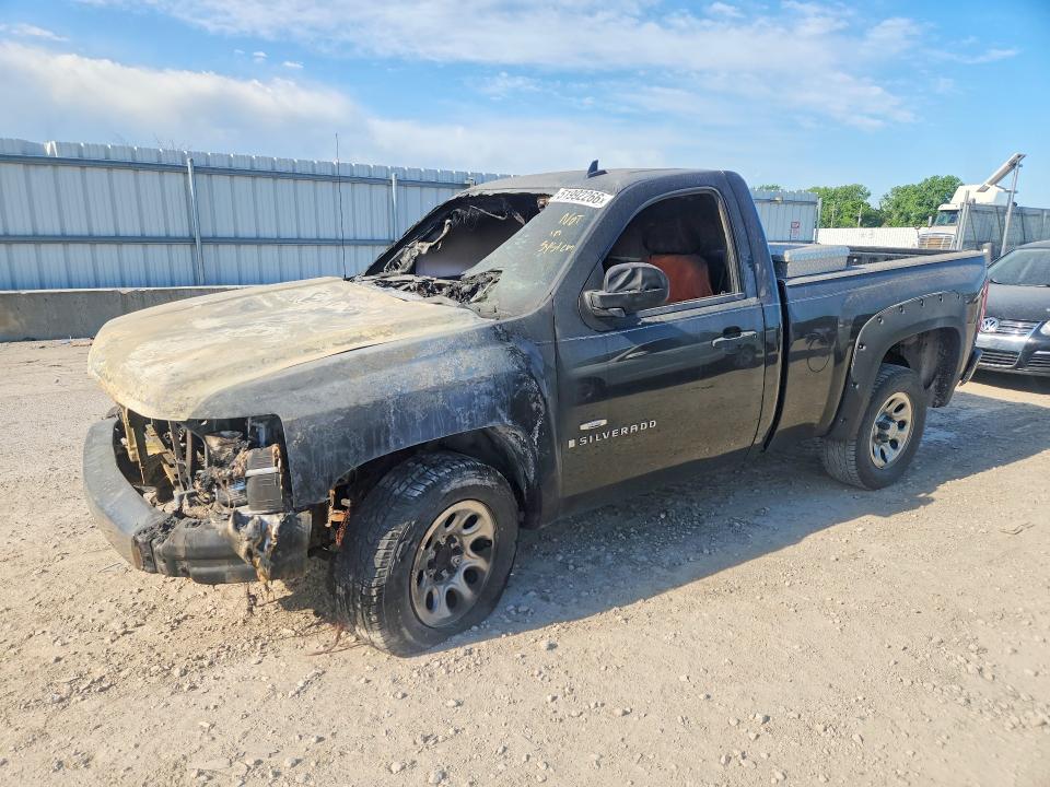 51992266 :رقم المزاد ، 1GCEC14X68Z239926 vin ، 2008 Chevrolet Silverado مزاد بيع