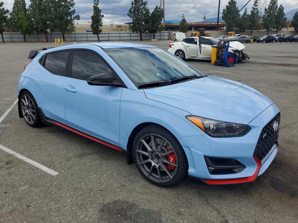52600096 :رقم المزاد ، KMHT36AH1MU009523 vin ، 2021 Hyundai Veloster N مزاد بيع