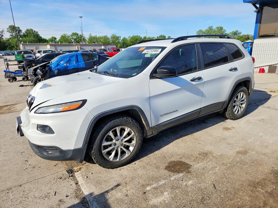 54234966 :رقم المزاد ، 1C4PJMABXGW344171 vin ، 2016 Jeep Cherokee مزاد بيع