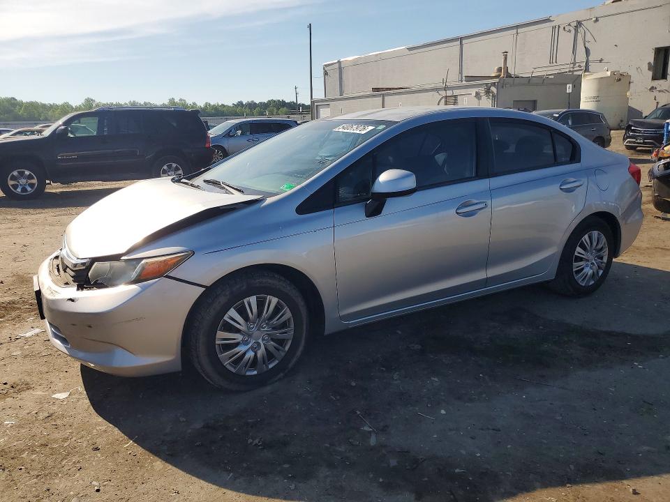 Auction sale of the 2012 Honda Civic 4d Lx, vin: 2HGFB2F51CH608422, lot number: 54057976