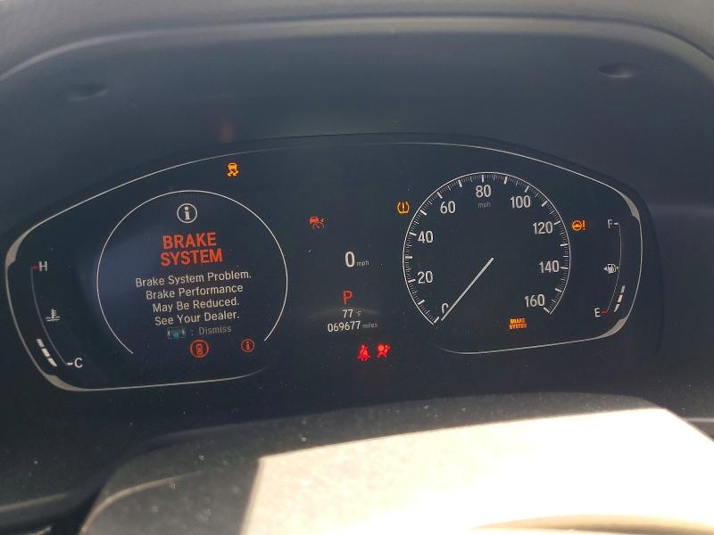 54496086 :رقم المزاد ، 1HGCV1F43NA034340 vin ، 2022 Honda Accord مزاد بيع