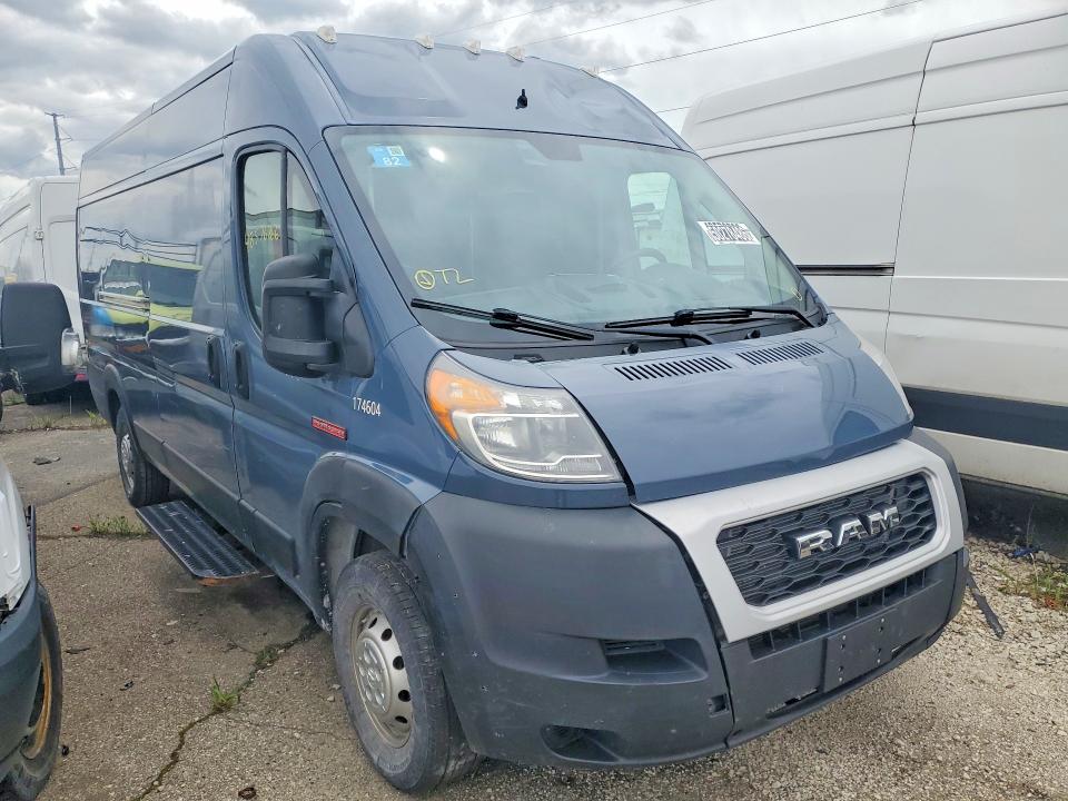 50278486 :رقم المزاد ، 3C6URVJG7KE541970 vin ، 2019 Ram Promaster 3500 مزاد بيع