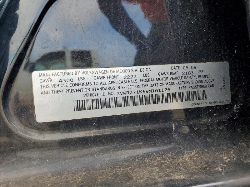 Продаж на аукціоні авто 2009 Volkswagen Jetta, vin: 3VWRZ71K69M161126, номер лоту: 54534986