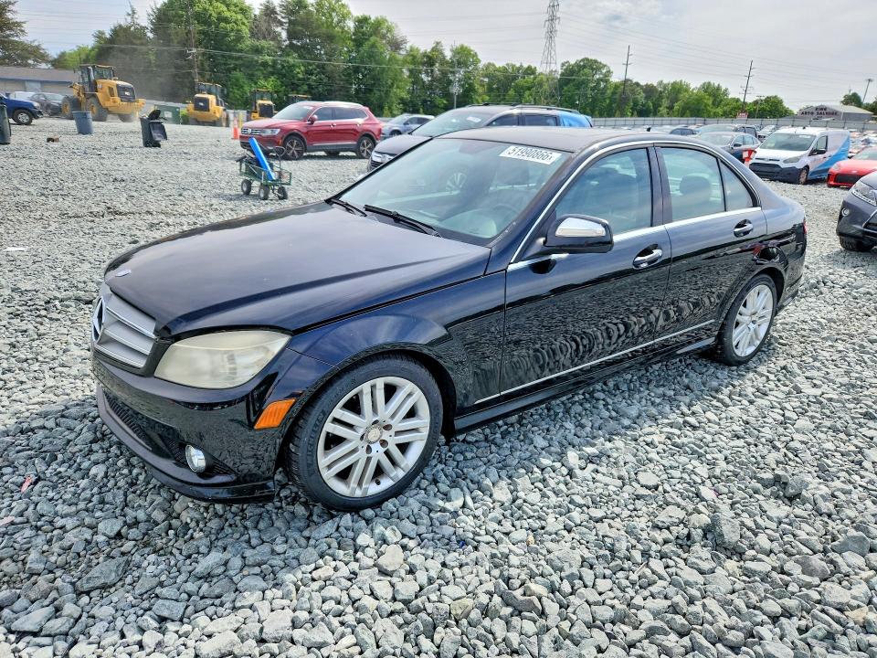 51990866 :رقم المزاد ، WDDGF81X18F179025 vin ، 2008 Mercedes-benz C مزاد بيع