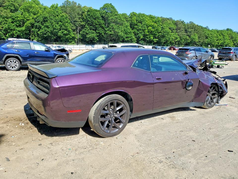 53524936 :رقم المزاد ، 2C3CDZAG1NH105753 vin ، 2022 Dodge Challenger مزاد بيع
