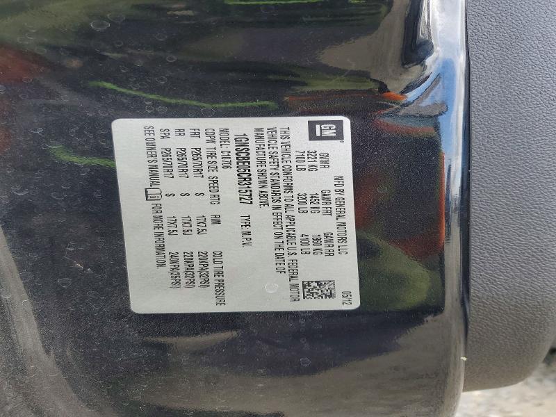 Продажа на аукционе авто 2012 Chevrolet Tahoe, vin: 1GNSCBE05CR315727, номер лота: 54719826